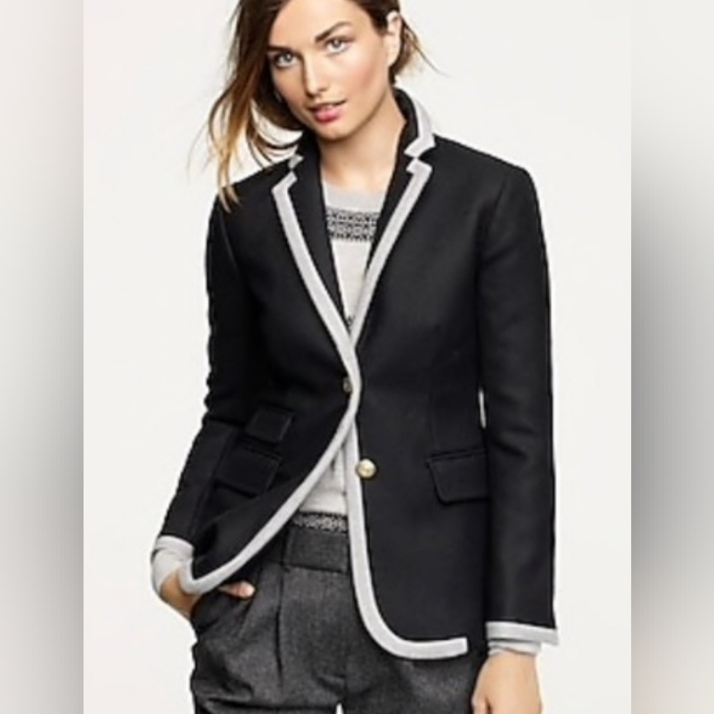J.Crew Jacket Size 2  Wool VTG